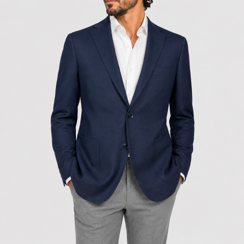 Blazer Navy due bottoni