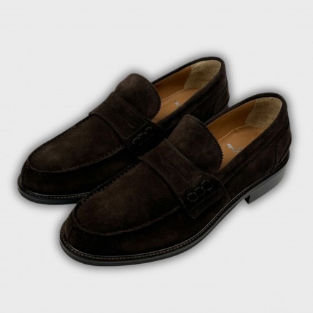 Mocassino COLLEGE scamosciato - Made in Italy