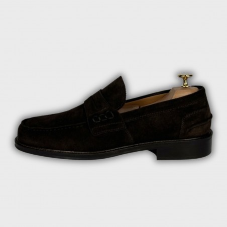 Mocassino COLLEGE scamosciato - Made in Italy