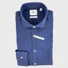 Camicia in puro lino slim fit