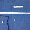 Camicia denim - regular fit- collo francese