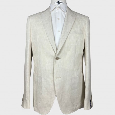 Abito monopetto puro lino - slim fit