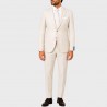 Abito monopetto puro lino - slim fit