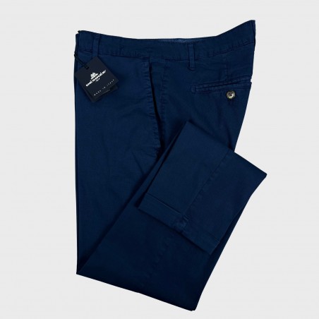 Pantalone microfantasia tasca america - Made in Italy