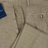 Pantalone microfantasia tasca america - Made in Italy
