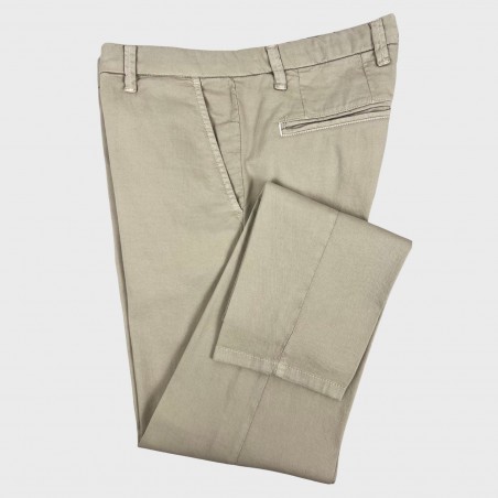 Pantalone microdisegno tasca america