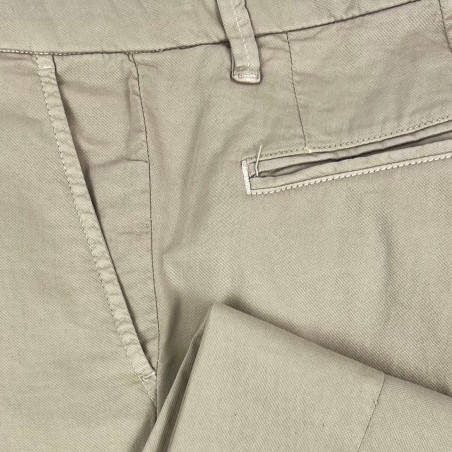 Pantalone microdisegno tasca america