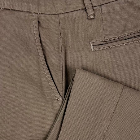 Pantalone microdisegno tasca america