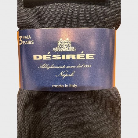 Tris calzino filo di scozia - 100% cotone