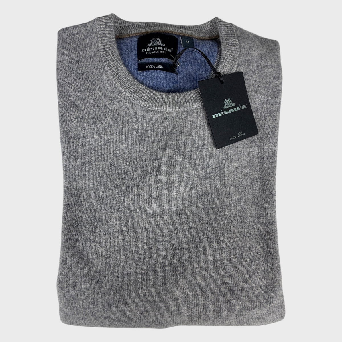 Pullover Uomo Girocollo in 100% pura lana