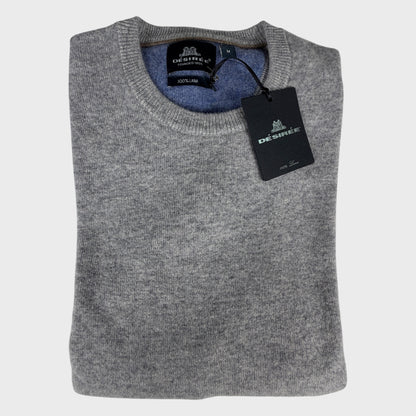 Pullover Uomo Girocollo in 100% pura lana